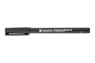 TINTMARK-PERMANENT-SCHW-MITTEL - Tintenmarker - Inhalt: 4 Stück