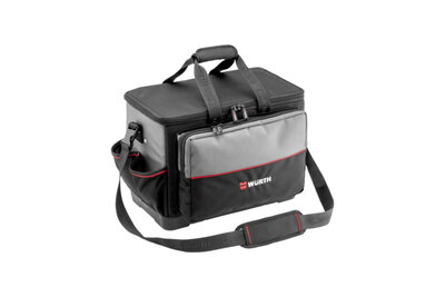 WZGTASH-GROSS-M.DOKUFACH-430X315X340MM - Werkzeugtasche robust mit Kunststoffboden - Inhalt: 1 Stück