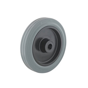 VLGURAD-F.TRAN-250MM-NB25MM - Vollgummirad mit Kunststofffelge - Inhalt: 1 Stück