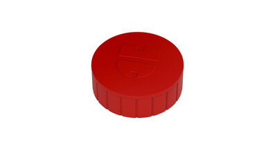 HALTMAGN-F.WHTEBRD-RD-ROT-2,5KG-D38MM - Haltemagnet - Inhalt: 10 Stück