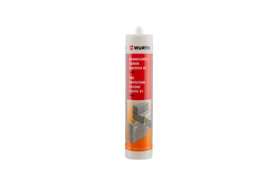 BS-SIL-ELA-WEI-310ML - Elastische Brandschutzdichtung B1 - Inhalt: 12 Stück