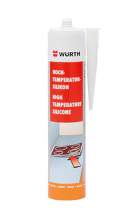 SILDI-HOTEMP-KARTUSCHE-ROT-310ML - Hochtemperatursilikon - Inhalt: 1 Stück
