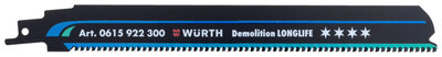 SSB-MET-3STK-DEMOLITION-LL-228X3,0 - Säbelsägeblatt  4S Demolition Longlife Metall - Inhalt: 1 Stück