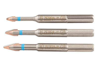 BO-FLIES-SORT-FNSTNZG-POLYG-(6-10)-3TLG - Feinsteinzeugbohrer Polygonschaft Multipack 3-tlg. - Inhalt: 1 Stück
