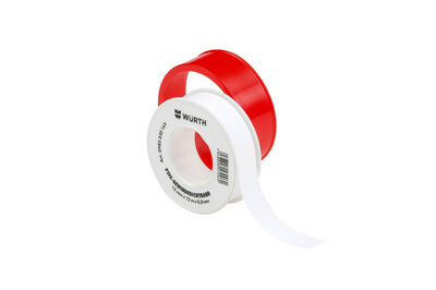 GWDDIBA-PTFE-12MX12MMX0,08MM - PTFE-Gewindedichtband - Inhalt: 10 Stück