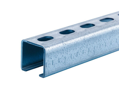 MNTGSHN-C-(TZN)-36/36-ST2,5-6M - VARIFIX C-Montageschiene 36/36 Stahl feuerverzinkt - Inhalt: 24 Stück