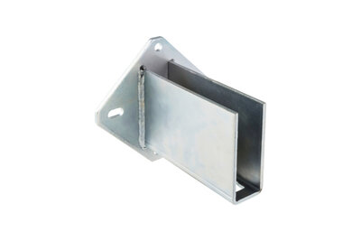 PRFLFU-UPRFL41/128-POWERKNOPF-210X210X8 - VARIFIX U-Profilfuß 41/128 gr Grundpl f Powerknopf - Inhalt: 1 Stück