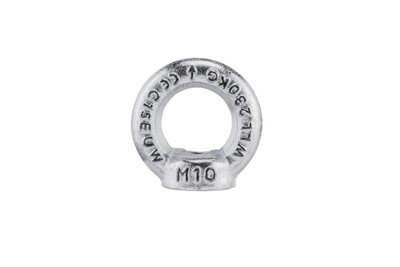 MU-RG-DIN582-C15E-(A2K)-GESCHMIEDET-M16 - DIN 582 Stahl C15E verzinkt - Inhalt: 5 Stück
