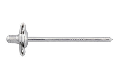NT-FL-ALU/ALU-(1-9)-4,8X21 - Allzweckniet Flachkopf Aluminium/Aluminium - Inhalt: 250 Stück