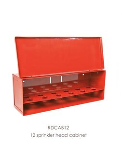 Sprinklerpult lackiert rot, für Sprinkler DN15+DN20