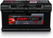 intAct Starterbatterie 12V/110AH