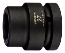 1 Zoll Kraftsteckschlüsseleinsatz 41mm 6-kant, metrisch kurz