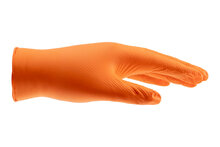 Einweghandschuh Nitril Grip SHTZHNDSHH-NITRIL-GRIP-ORANGE-XL