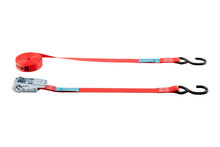 Ratschenzurrgurt zweiteilig 25mm x 6,0m mit S-Haken