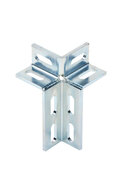 VARIFIX®  Schienenverbinder 3D mit Langloch im offenen Profil