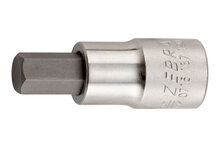 1/2 Zoll Steckschlüssel metrisch Innensechskant - STESHSL-1/2ZO-IN6KT-SW12-L60MM - Inhalt: 1 Stück