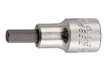 1/2 Zoll Steckschlüssel metrisch Innensechskant - STESHSL-1/2ZO-IN6KT-SW8-L60MM - Inhalt: 1 Stück