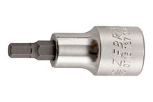 1/2 Zoll Steckschlüssel metrisch Innensechskant - STESHSL-1/2ZO-IN6KT-SW6-L60MM - Inhalt: 1 Stück