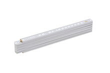 Gliedermaßstab Holz Innengelenk - GLIEDMASSSTAB-HOLZ-INGLK-2M-WEISS-TYP1 - Inhalt: 10 Stück