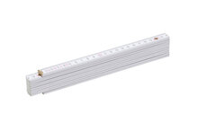 Gliedermaßstab Holz Innengelenk - GLIEDMASSSTAB-HOLZ-INGLK-2M-WEISS-TYP2 - Inhalt: 10 Stück