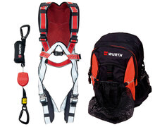 Fallschutz Set Hubarbeitsbühne 3-teilig - FALLSHTZ-SET-HUBARBEITSBUEHNE-3TLG - Inhalt: 1 Stück