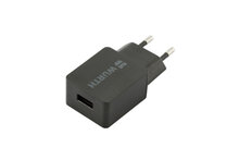 Netzstecker 5 V/2,4 A mit USB-Buchse - NETZSTE-SINGLE-5V-2,4A-USB - Inhalt: 1 Stück