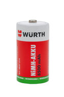 Vorgeladener NiMH-Akku - AKKU-NIMH-MONO-D-VORGELADEN-1,2V-8500MAH - Inhalt: 2 Stück