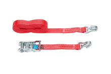 Ratschenzurrgurt zweitlg. Doppelspitzh. m. Sicher. - ZGRT-RAT-2TLG-SICHERUNG 2T-B35MM-L8M - Inhalt: 1 Stück