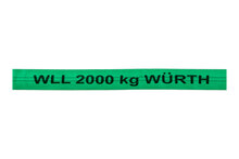 Rundschlinge Einfachmantel - RDSCHLING-EN1492-2000KG-L2000MM - Inhalt: 1 Stück