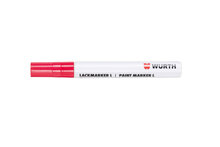 Lackmarker - LKMARK-PERMANENT-ROT-(2-4MM) - Inhalt: 5 Stück