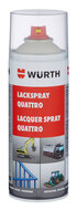 Lackspray Quattro - LKSPR-QUATTRO-R9002-GRAUWEISS-400ML - Inhalt: 1 Stück