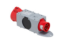 Adapter CEE Übergangssteckvorrichtung 400 V - ADAPT-CEE-(16A-PHSWEND)-(32A-KUPPL)-5PLG - Inhalt: 1 Stück