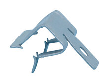 Trägerklemme für Kette Typ SCW - TRGKLE-SCW-(ZNZ)-(3-8MM)-D6,5MM - Inhalt: 50 Stück