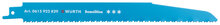 Säbelsägeblatt 3S Demolition Metall - SSB-MET-5STK-DEMOLITION-228X2,5/3,2 - Inhalt: 1 Stück