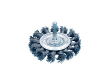 Schaftrundbürste mit gezopftem Stahldraht - SHFTRDBURST-BOMA-GEZOPFT-ST-D75X12X6MM - Inhalt: 5 Stück