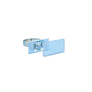 Spannbandhalter Metall 100x50 - SPNBAHALT-BEZEICHNUNGSSYSTEM - Inhalt: 25 Stück