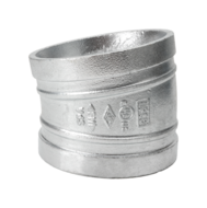 Nut - Bogen Typ 105, 11,25° verzinkt, DN100, (114,3mm)