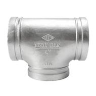 T - Stück, Typ 130S, verzinkt, DN150, (168,3mm)