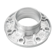Nut - Flanschadapter, 321G DN100 verzinkt, (114,3mm), 8 Loch