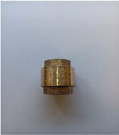 Messing Rückschlagventil Gerade 1/2", bds. Innengewinde