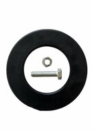 Dichtungssätze Flanschverbindungen Gummistahl, DN50 PN10-16 mit Schrauben und Muttern