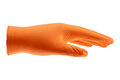 Einweghandschuh Nitril Grip SHTZHNDSHH-NITRIL-GRIP-ORANGE-XXL