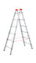 Alu-Sprossenstehleiter STEHLEI-ALU-2X6SPRO