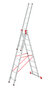 Alu-Allzweckleiter ALLZWLEI-3TLG-ALU-3X8SPRO