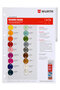 Farbmusterkarte Dichtstoffe FARBMUSTER-DI-TAFEL-A4-(SIL-COLOR)