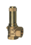 Sicherheitsventil Wasser, Eckform 1", Einstellbar von 1 bis 16 bar