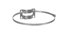 Reflex Wandhalterung für DE8-DE33 ( 8 bis 33 Liter ), mit Spannband